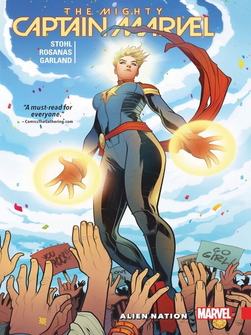 Cover of The Mighty Captain Marvel (2016), Volume 1